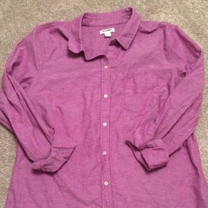 Old Navy Purple Oxford Shirt